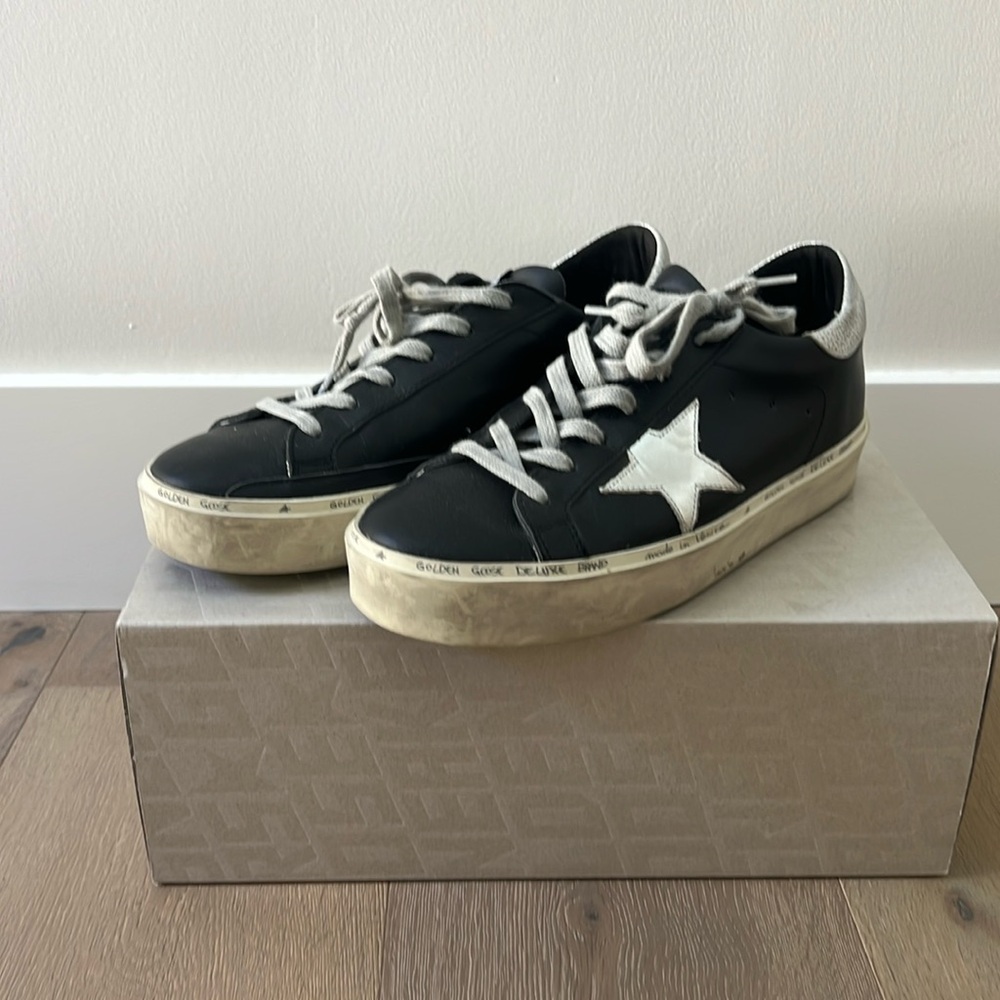 Golden Goose Hi Star Sneakers Size 39, only worn 5x - Picture 3 of 11